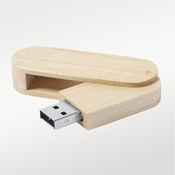 Memoria USB madera